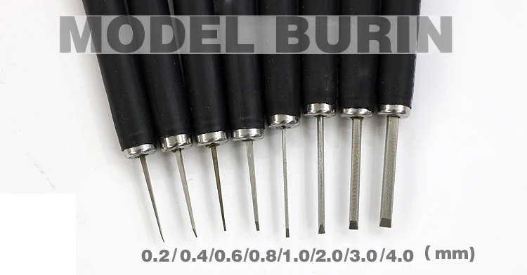 Gundam Model Transformation Tools Detail line Model Burin 0.2/0.4/0.6/0.8/1.0mm Free Shipping
Gundam Model Transformation Tools Detail line Model Burin 0.2/0.4/0.6/0.8/1.0mm Free Shipping