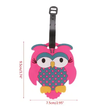 Cartoon Owl Travel Luggage Tags Baggage Suitcase Bag Labels Name Address Holder Identifier
Cartoon Owl Travel Luggage Tags Baggage Suitcase Bag Labels Name Address Holder Identifier