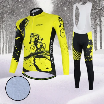 Aogda 2018 Winter Fleece Cycling Clothing Sets Yellow MTB Bike Sport Jersey Long Sleeve Bike Bicycle Jerseys Ropa Ciclismo
Aogda 2018 Winter Fleece Cycling Clothing Sets Yellow MTB Bike Sport Jersey Long Sleeve Bike Bicycle Jerseys Ropa Ciclismo