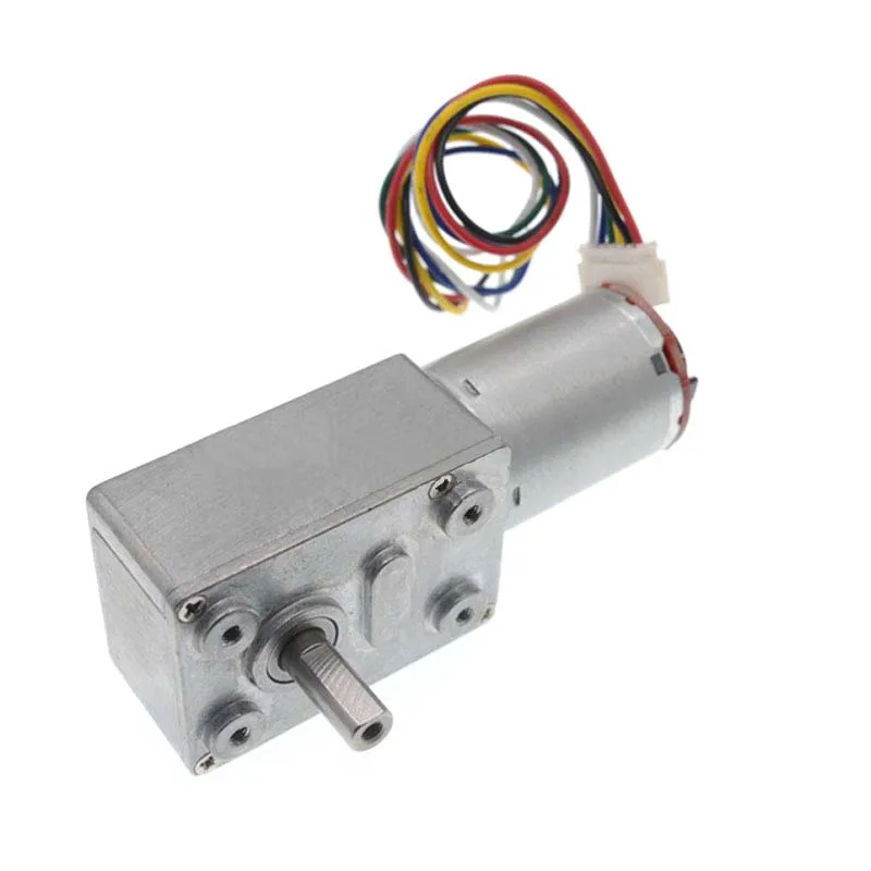 DC6/12/24V Gear Reduction Motor Worm Reducer Motor 6-150RPM Reversible Low Speed High Torque Turbo Geared Motor Electric Gearbox
DC6/12/24V Gear Reduction Motor Worm Reducer Motor 6-150RPM Reversible Low Speed High Torque Turbo Geared Motor Electric Gearbox