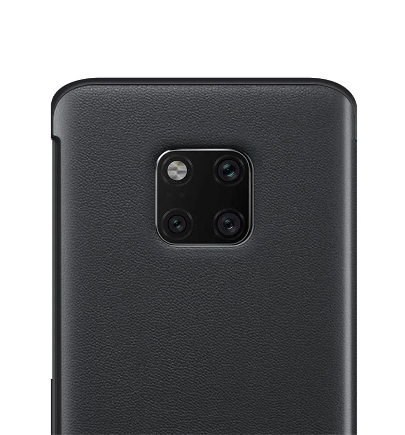 Флип чехол для Huawei Mate 20 X зеркальные смарт Чехлы Pro кожаный с подставкой