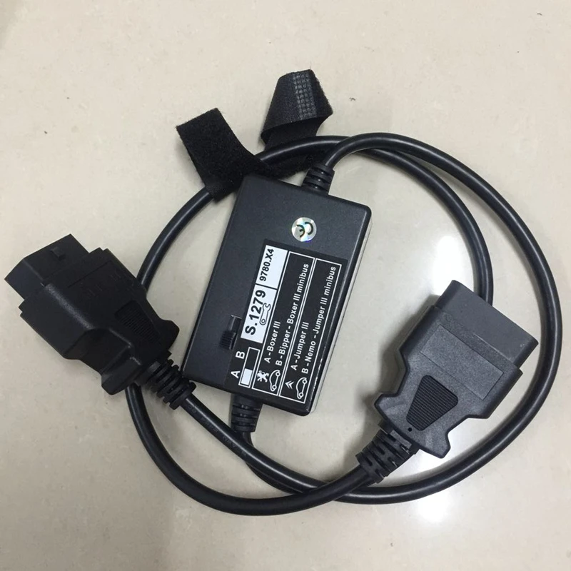 For Lexia3 PP2000 C-itroen New Cars S1279 Module Interface ( Nemo,Bipper,Boxer III,Jumper III) Auto S.1279 Adapter Interface
For Lexia3 PP2000 C-itroen New Cars S1279 Module Interface ( Nemo,Bipper,Boxer III,Jumper III) Auto S.1279 Adapter Interface