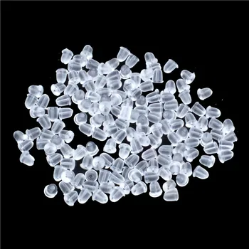 100Pcs Soft Silicone Rubber Barrel Bullet Style Stud Earring Safety Backs Stopper Plugs DIY Earstud Jewelry Findings Accessories
100Pcs Soft Silicone Rubber Barrel Bullet Style Stud Earring Safety Backs Stopper Plugs DIY Earstud Jewelry Findings Accessories