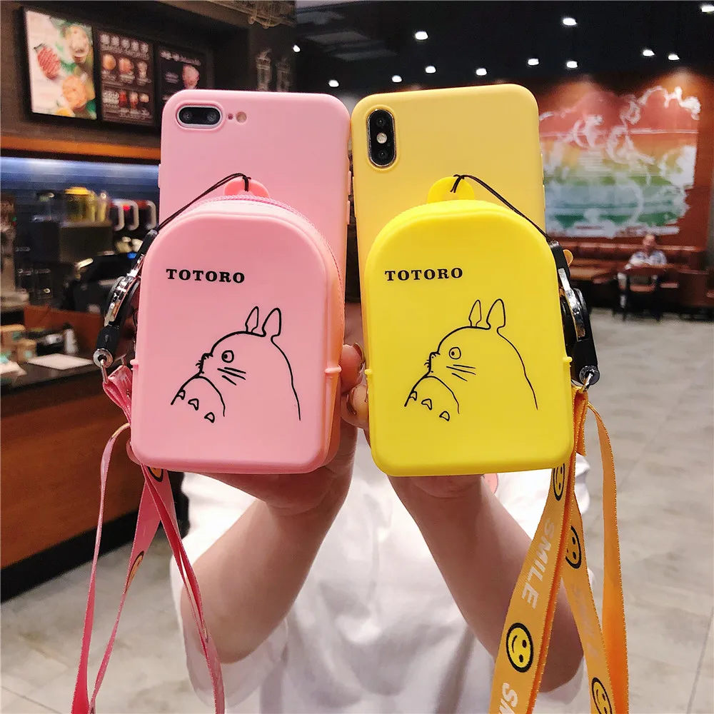 For Iphone 7 X Case Fashion Candy Colors Wallet Backpack Phone Cases for Iphone 6s 8 Plus XS XR MAX Case Soft TPU Silicone Cover
For Iphone 7 X Case Fashion Candy Colors Wallet Backpack Phone Cases for Iphone 6s 8 Plus XS XR MAX Case Soft TPU Silicone Cover