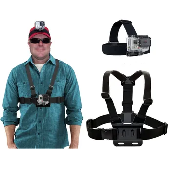AKASO Elastic Adjustable Head Strap Mount Belt and Chest Belt Mount Kit For Sports Camera Series Action Camera Accessories
AKASO Elastic Adjustable Head Strap Mount Belt and Chest Belt Mount Kit For Sports Camera Series Action Camera Accessories