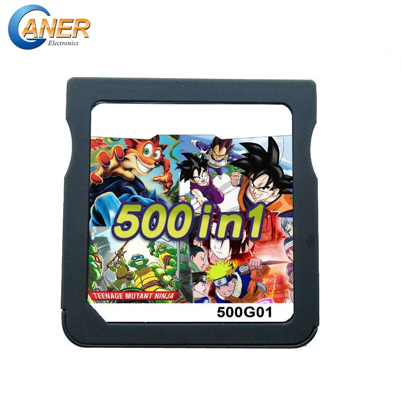 Ganer HOT 500 In 1 Compilations Video Game Cartridge Card Game Console Multi Cart for Nintendo DS ND SL ND Si 3DS 2ds
Ganer HOT 500 In 1 Compilations Video Game Cartridge Card Game Console Multi Cart for Nintendo DS ND SL ND Si 3DS 2ds