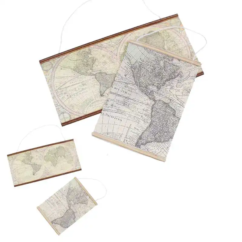 1Pcs Mini World Map Dollhouse Miniature Accessories Furniture Model Toys for Doll 1/12 Simulation House Decoration
1Pcs Mini World Map Dollhouse Miniature Accessories Furniture Model Toys for Doll 1/12 Simulation House Decoration