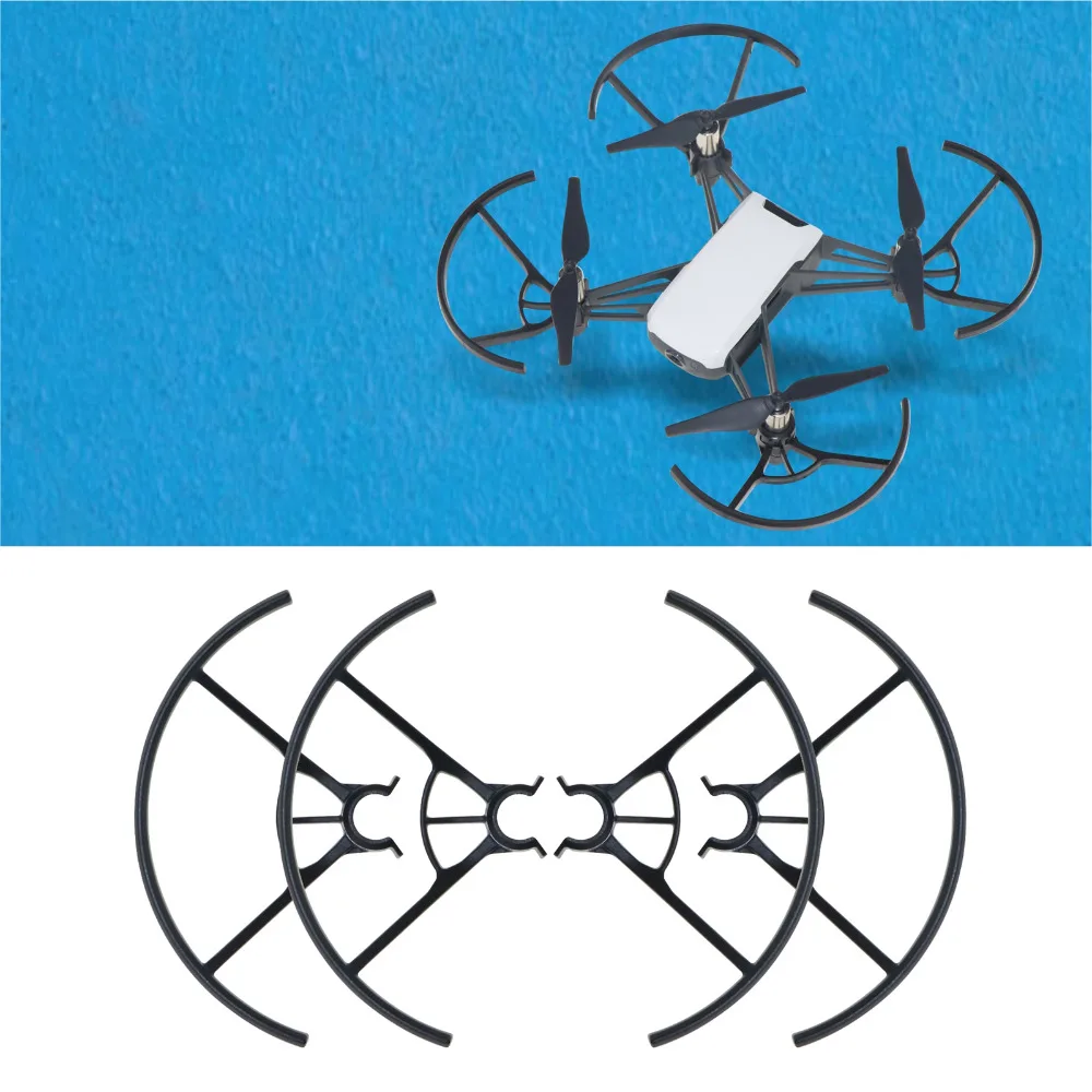 

4pcs Quick Release Propeller Guard Protector for DJI Ryze Tello FPV Drone Quadcopter Prop Bumper Accessories Propeller Guards