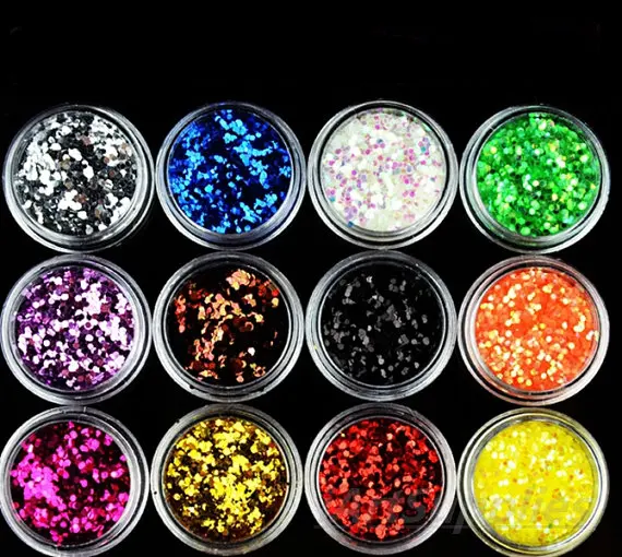 12 pots in 1 NAIL ART 1mm Hexagonal Acrylic Nail Art Glitter powder set for Crafts & Nails DIY Decoration
12 pots in 1 NAIL ART 1mm Hexagonal Acrylic Nail Art Glitter powder set for Crafts & Nails DIY Decoration