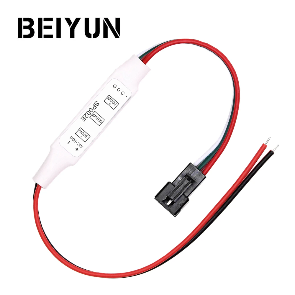 SP002E DC 5-24V Mini 3Key LED RGB Controller Micro-Controller For Pixels Dream Color WS2811 WS2812B Full RGB LED Strip
SP002E DC 5-24V Mini 3Key LED RGB Controller Micro-Controller For Pixels Dream Color WS2811 WS2812B Full RGB LED Strip