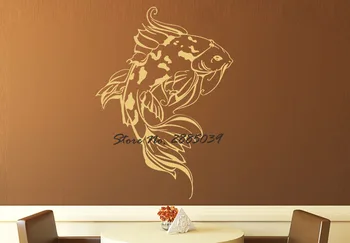 Beautiful Koi Carp Vinyl Sticker Removable Wall Sticker Living Room Bedroom Art Home Decor Waterproof New Mural Wall Decal LA245
Beautiful Koi Carp Vinyl Sticker Removable Wall Sticker Living Room Bedroom Art Home Decor Waterproof New Mural Wall Decal LA245