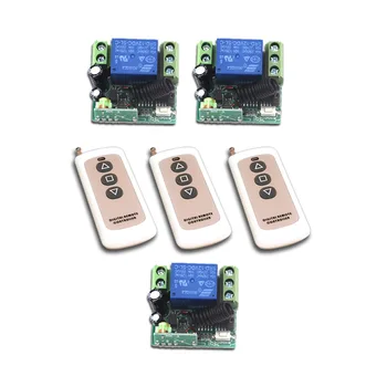 New Style DC12V Mini RF Wireless Remote Control Switch 3pcs Transmitter + Remote Control 3pcs Receiver Safe Low Price
New Style DC12V Mini RF Wireless Remote Control Switch 3pcs Transmitter + Remote Control 3pcs Receiver Safe Low Price