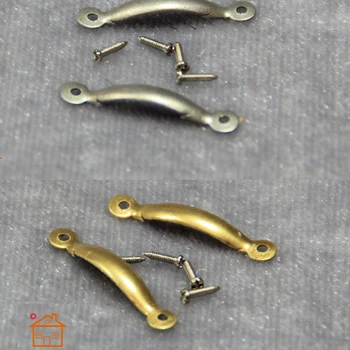 DIY Dollhouse Mini Silver Bronze Handle Screw 1/12 Scale Door Drawer Accessories #AD03 
DIY Dollhouse Mini Silver Bronze Handle Screw 1/12 Scale Door Drawer Accessories #AD03