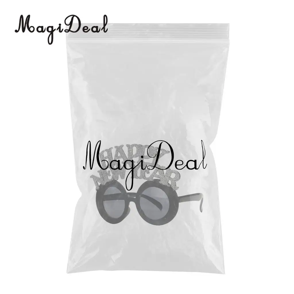 Funny Glitter New Year Party Glasses Photobooth Celebrations Sunglasses Kids Adults Christmas Holiday Party Eyeglasses Favors