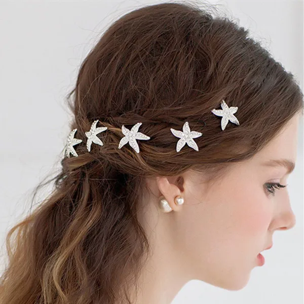 100 Pcs Starfish Bridal Wedding Prom Crystal Rhinestone Hair Pins hair accessory
100 Pcs Starfish Bridal Wedding Prom Crystal Rhinestone Hair Pins hair accessory