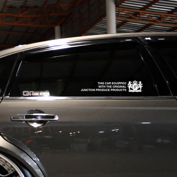Noizzy 1 Pair Luxury Junction Produce Car Auto Window Sticker Decal Vinyl Reflective Automobile Original VIP Tuning Car Styling
Noizzy 1 Pair Luxury Junction Produce Car Auto Window Sticker Decal Vinyl Reflective Automobile Original VIP Tuning Car Styling