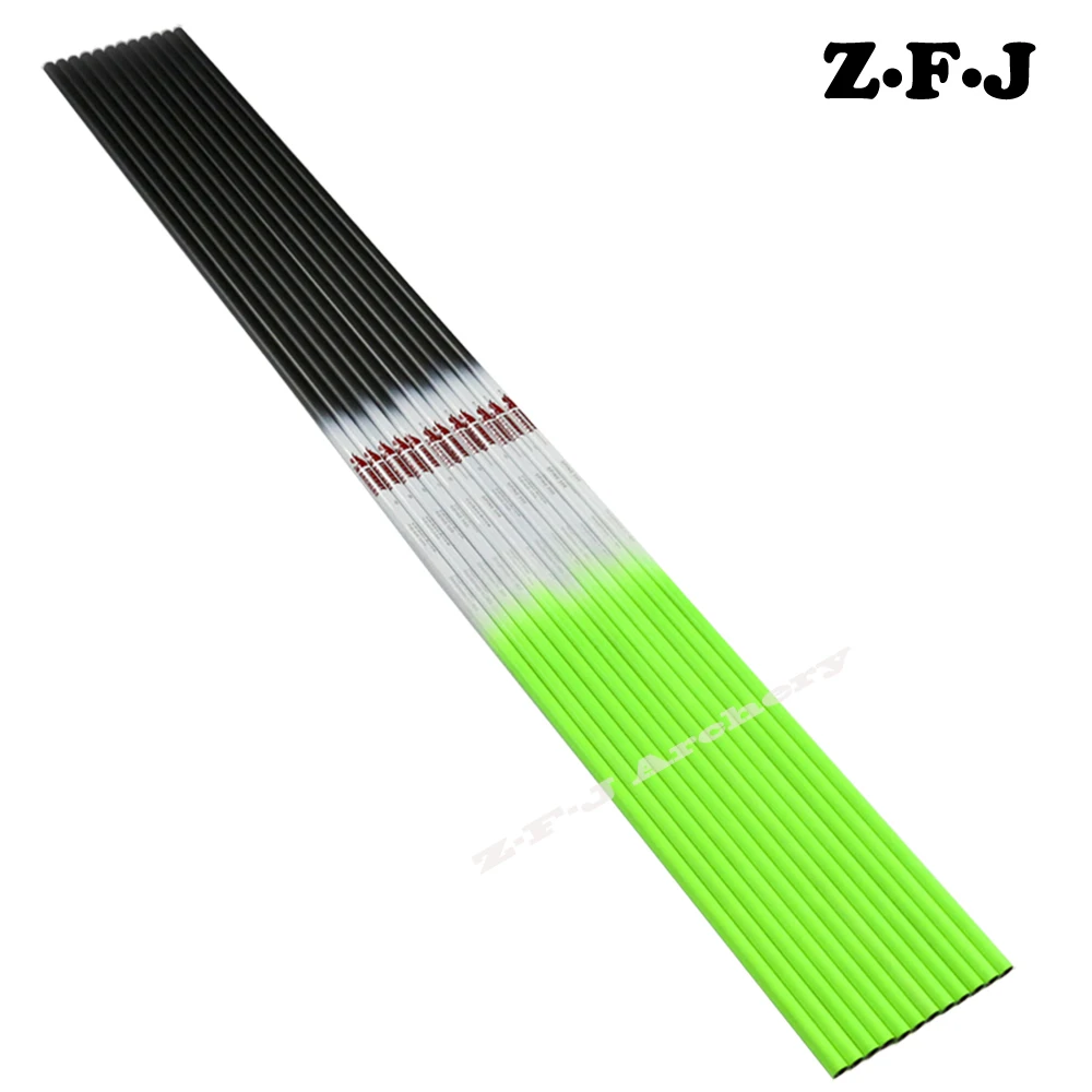 Pure Carbon Arrow Shafts Spine 300 340 400 500 600 ID 6.2mm Compound Bow Recurve Bow Hunting Shooting Archery Accessories
Pure Carbon Arrow Shafts Spine 300 340 400 500 600 ID 6.2mm Compound Bow Recurve Bow Hunting Shooting Archery Accessories