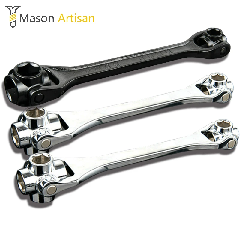 1Piece Household Wrench 12-19/8-21/10-22mm 8 IN 1 Socket Wrench Spanner Key Multi Tool Hand Tools Herramientas Ferramentas
1Piece Household Wrench 12-19/8-21/10-22mm 8 IN 1 Socket Wrench Spanner Key Multi Tool Hand Tools Herramientas Ferramentas