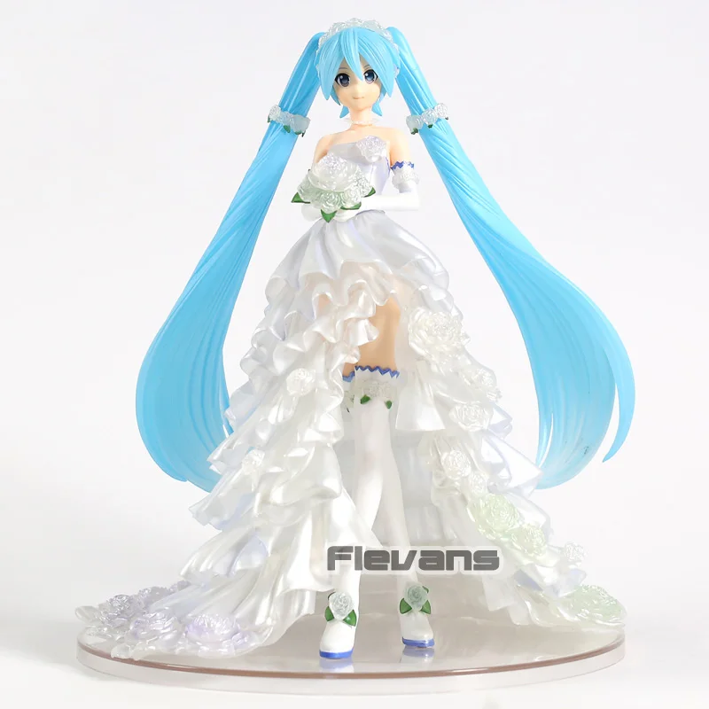 FREEing Vocaloid Hatsune Miku Wedding Dress Ver. PVC Figure Doll Collectible Model Toy
FREEing Vocaloid Hatsune Miku Wedding Dress Ver. PVC Figure Doll Collectible Model Toy