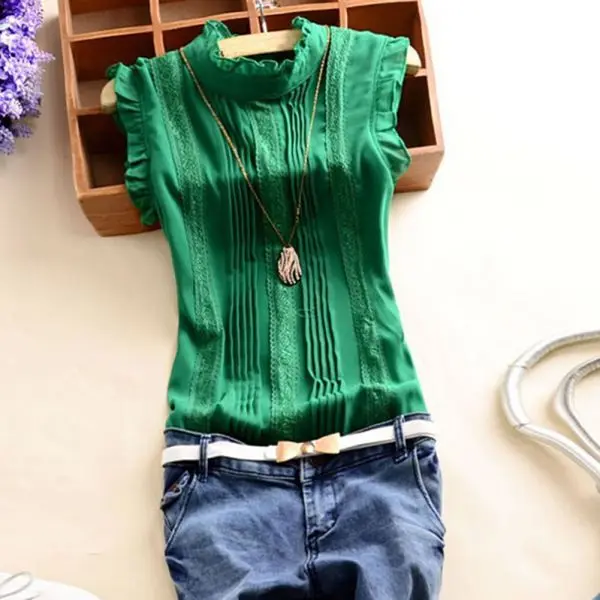 Women FemaleT-Shirts Solid T-Shirts Elegant Ruffle Crew Neck Slim T-Shirts Tops Lady Casual T-Shirts
Women FemaleT-Shirts Solid T-Shirts Elegant Ruffle Crew Neck Slim T-Shirts Tops Lady Casual T-Shirts