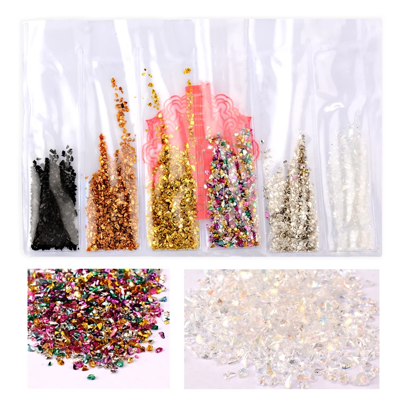 5 colors/pack Nail Design Shard Sandstone Broken Colored Rock Gems Mix Sizes Stones For Nails Art 3D Decorations Accessories
5 colors/pack Nail Design Shard Sandstone Broken Colored Rock Gems Mix Sizes Stones For Nails Art 3D Decorations Accessories
