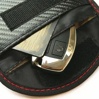 Black Key Card Bag Carbon Fiber Anti-theft Signal Interceptor Case Soft 12.5*8.5CM Antimagnetic Sale Stock New
Black Key Card Bag Carbon Fiber Anti-theft Signal Interceptor Case Soft 12.5*8.5CM Antimagnetic Sale Stock New