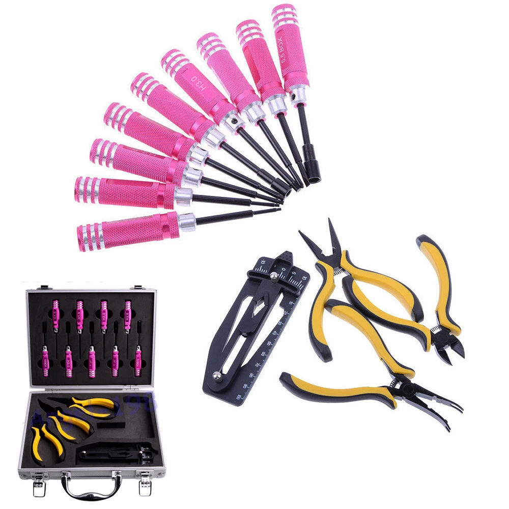 13 in 1 Tool Screwdriver Pliers Repair Set Rc tool set for RC Plane Helicopter Drop Freeshipping
13 in 1 Tool Screwdriver Pliers Repair Set Rc tool set for RC Plane Helicopter Drop Freeshipping