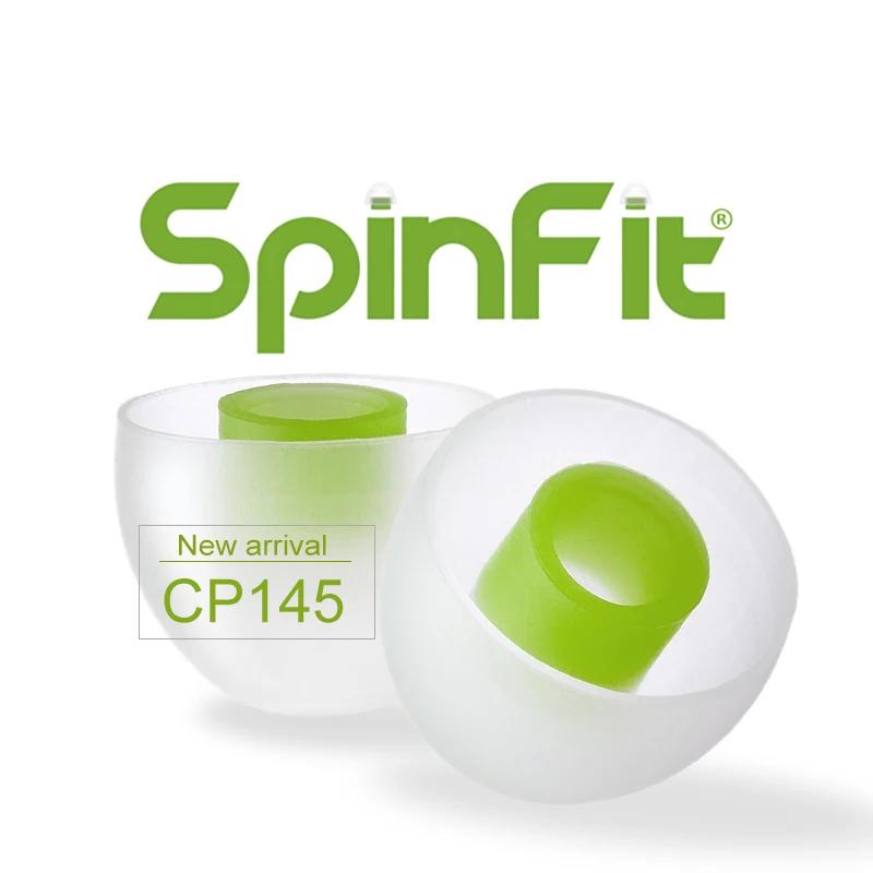 Наушники вкладыши SpinFit CP145 запатентованные силиконовые насадки для ушей с