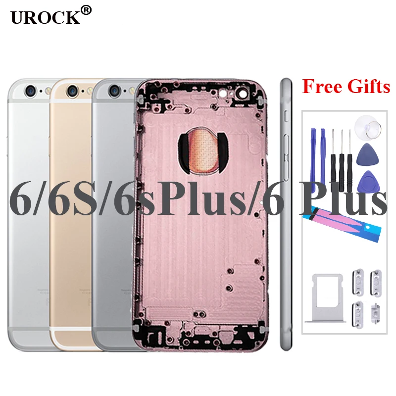 Metal Rear Chassis for iPhone 6 6 plus Back Housing Battery Cover for 6s 6s plus +Buttons + Sim Tray+Sticker+Tools+Custom IMEI-i
Metal Rear Chassis for iPhone 6 6 plus Back Housing Battery Cover for 6s 6s plus +Buttons + Sim Tray+Sticker+Tools+Custom IMEI-i