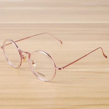 Luxury Pink Women And Men's Round Optical Glasses Frames New Fashion Male Female Clear Eyewear Prescription Eyeglasses Frame
Luxury Pink Women And Men's Round Optical Glasses Frames New Fashion Male Female Clear Eyewear Prescription Eyeglasses Frame