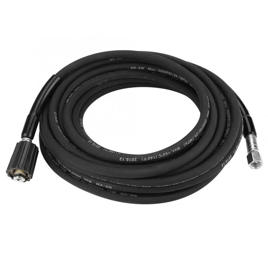 10m Cleaning Machine High Pressure Washer Hose Cleaner Replaceable Rubber Hose 2000psi Washer Pipe
10m Cleaning Machine High Pressure Washer Hose Cleaner Replaceable Rubber Hose 2000psi Washer Pipe