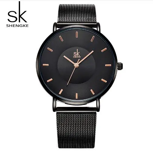Shengke Fashion Black Women Watches 2019 High Quality Ultra thin Quartz Watch Woman Elegant Dress Ladies Watch Montre Femme SK
Shengke Fashion Black Women Watches 2019 High Quality Ultra thin Quartz Watch Woman Elegant Dress Ladies Watch Montre Femme SK