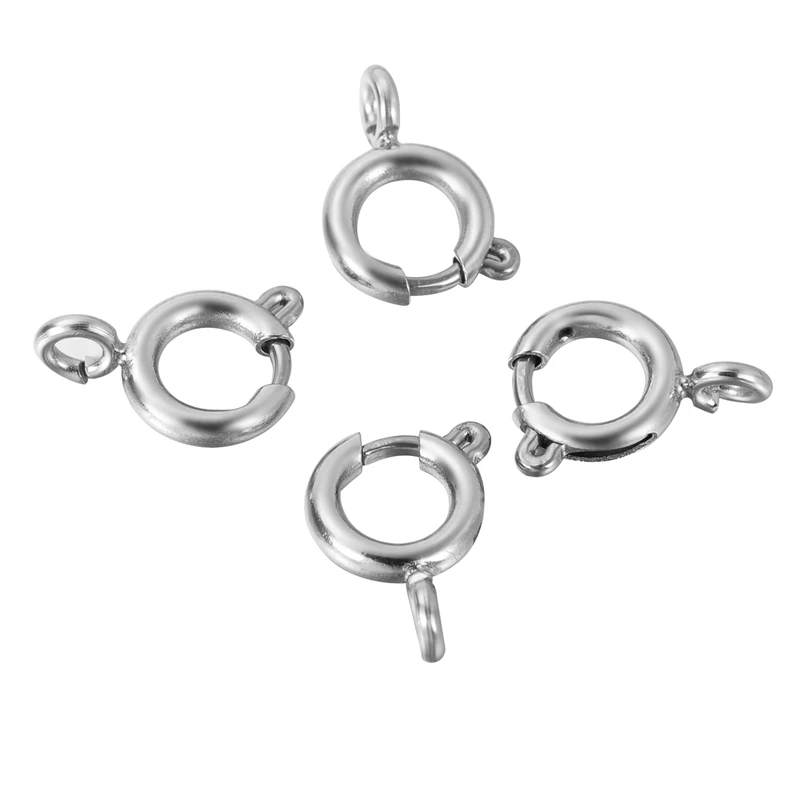 1pc 5-18mm Stainless Steel Steering Wheel Buckle Clasps Connection Necklaces Bracelets Clasp DIY Jewelry Findings Accessories
1pc 5-18mm Stainless Steel Steering Wheel Buckle Clasps Connection Necklaces Bracelets Clasp DIY Jewelry Findings Accessories