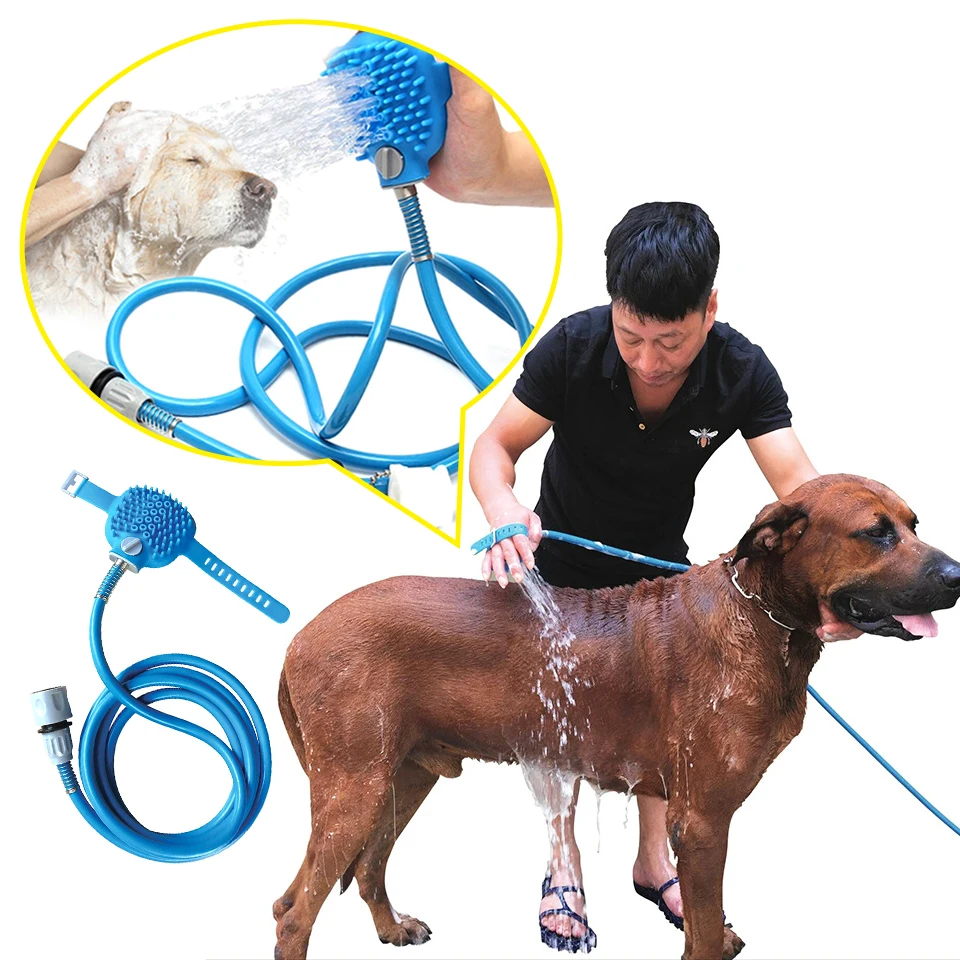 Dog Bath Sprayer Washing Cleaning Massager Shower Brush Wash Tool Strong Water Current Pet Cat Dog Animal Pet Supplies Wholesale
Dog Bath Sprayer Washing Cleaning Massager Shower Brush Wash Tool Strong Water Current Pet Cat Dog Animal Pet Supplies Wholesale