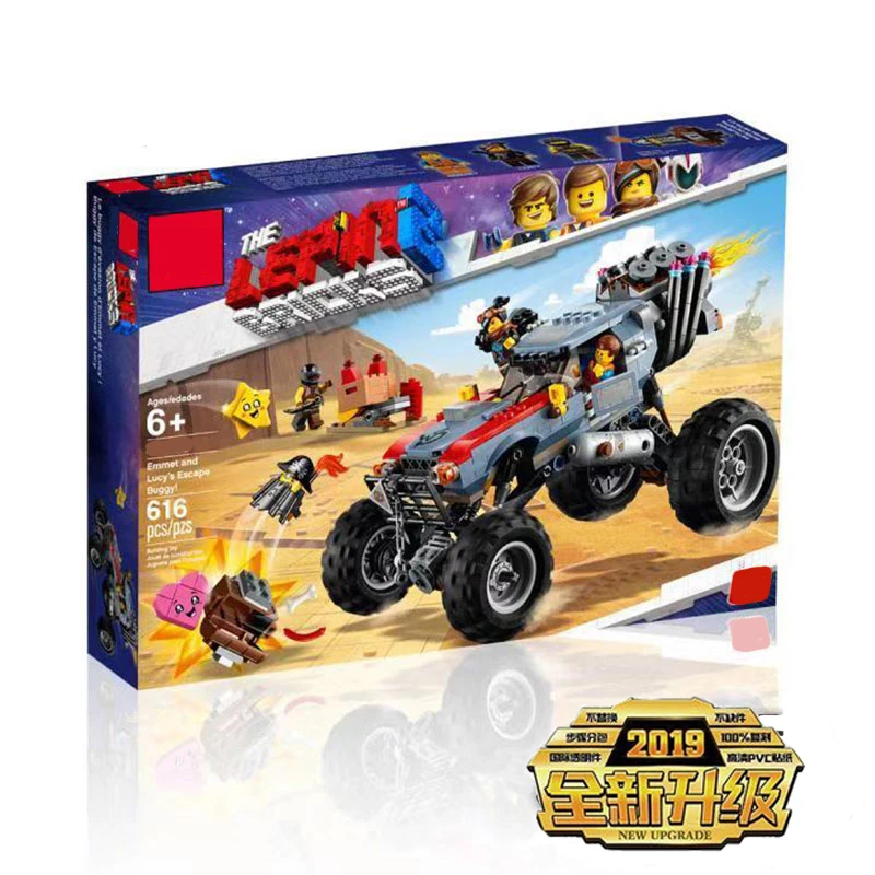 New Movie 2 Compatible Legoing Movie 70829 Emmet & Lucy's Escape Buggy Blocks Bricks Building Educational Toys Christmas Gifts
New Movie 2 Compatible Legoing Movie 70829 Emmet & Lucy's Escape Buggy Blocks Bricks Building Educational Toys Christmas Gifts