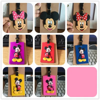 Disney cartoon Mickey Mouse doll tag luggage case ID Address Holder Baggage Boarding Tag portable label Silica Donald Duck Dais
Disney cartoon Mickey Mouse doll tag luggage case ID Address Holder Baggage Boarding Tag portable label Silica Donald Duck Dais