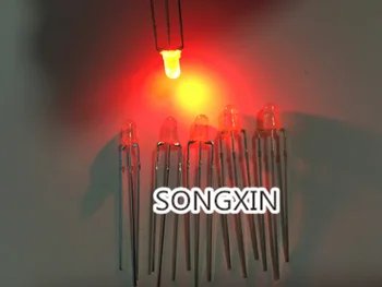 200pcs LED 3mm Round Diffused Red&Green two Color Common Anode LED Diode Light Emitting Diode RED/YELLOW GREEN R-YG Bi-color 005
200pcs LED 3mm Round Diffused Red&Green two Color Common Anode LED Diode Light Emitting Diode RED/YELLOW GREEN R-YG Bi-color 005