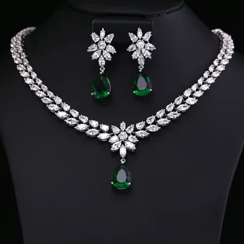 COlOR BEST QUALITY BRILLIANT CRYSTAL ZIRCON EARRINGS AND NECKLACE JEWELRY SETS AND MORE WEDDING DRESS ACCESSARIES
COlOR BEST QUALITY BRILLIANT CRYSTAL ZIRCON EARRINGS AND NECKLACE JEWELRY SETS AND MORE WEDDING DRESS ACCESSARIES