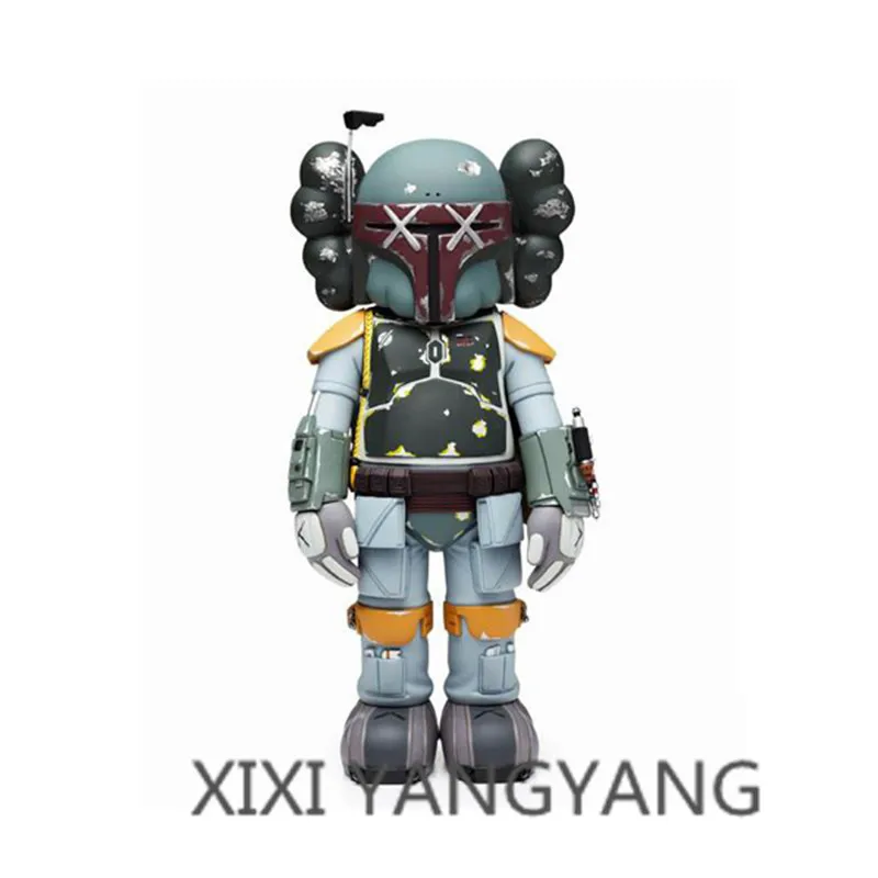KAWS Boba Fett Companion doll PVC Action Figure Collectible Model Toy with Retail box 25 CM Q464
KAWS Boba Fett Companion doll PVC Action Figure Collectible Model Toy with Retail box 25 CM Q464