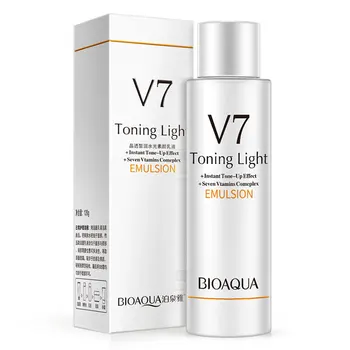 HOT BIOAQUA V7 Emulsion Tonic Light Touched Bottom Cream Skin Care Moisturizing Whitening Anti-aging Anti Wrinkle Day Cream
HOT BIOAQUA V7 Emulsion Tonic Light Touched Bottom Cream Skin Care Moisturizing Whitening Anti-aging Anti Wrinkle Day Cream