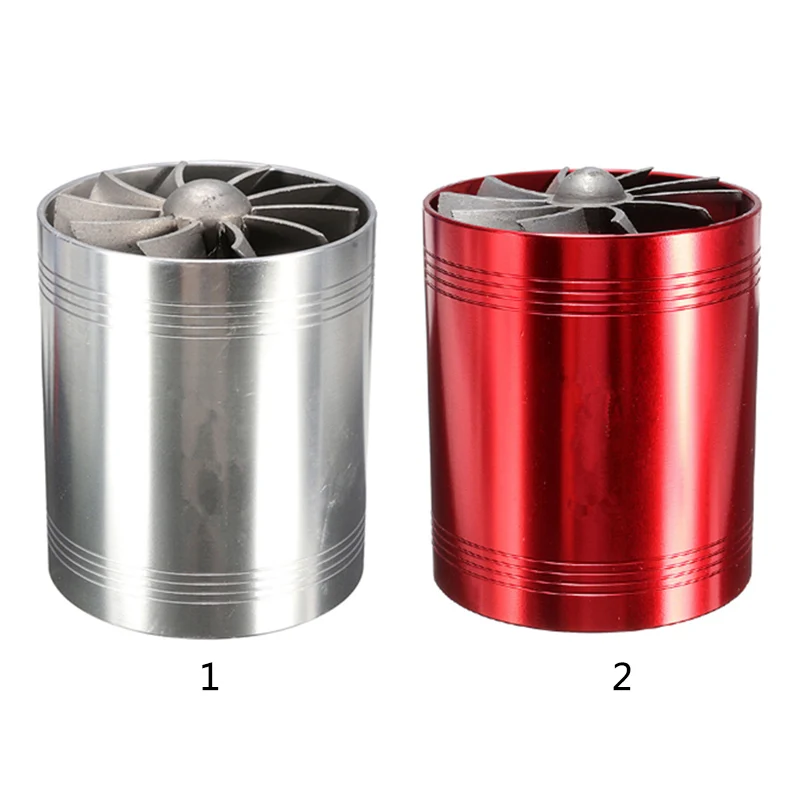 Universal Car Supercharger Air Intake Turbonator Dual Fan Turbine Gas Fuel Saver Turbo Red Sliver
Universal Car Supercharger Air Intake Turbonator Dual Fan Turbine Gas Fuel Saver Turbo Red Sliver