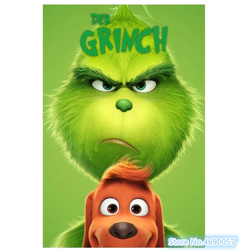 Full Drill Square/Round How the Grinch Stole Christmas Movie Diamond Painting Kit - DIY Cross Stitch Rhinestone Mosaic
Full Drill Square/Round How the Grinch Stole Christmas Movie Diamond Painting Kit - DIY Cross Stitch Rhinestone Mosaic