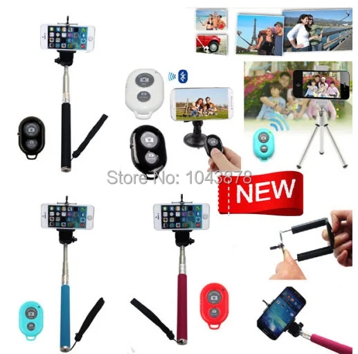 FREE X 100 SETS LOT Self-timer Monopod Stick + Phone Camera Self Portrait Holder + Bluetooth Remote Shutter for iPhone Android
FREE X 100 SETS LOT Self-timer Monopod Stick + Phone Camera Self Portrait Holder + Bluetooth Remote Shutter for iPhone Android