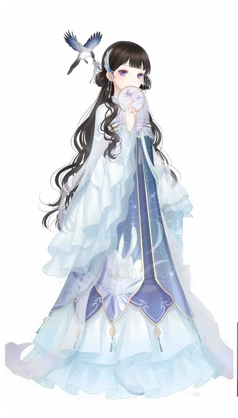 Xi Ye Tiao Tiao Miracle Nikki Series Blue Lolita Print Chiffon Costume Hanfu Stage Performance or Cosplay Costume
Xi Ye Tiao Tiao Miracle Nikki Series Blue Lolita Print Chiffon Costume Hanfu Stage Performance or Cosplay Costume