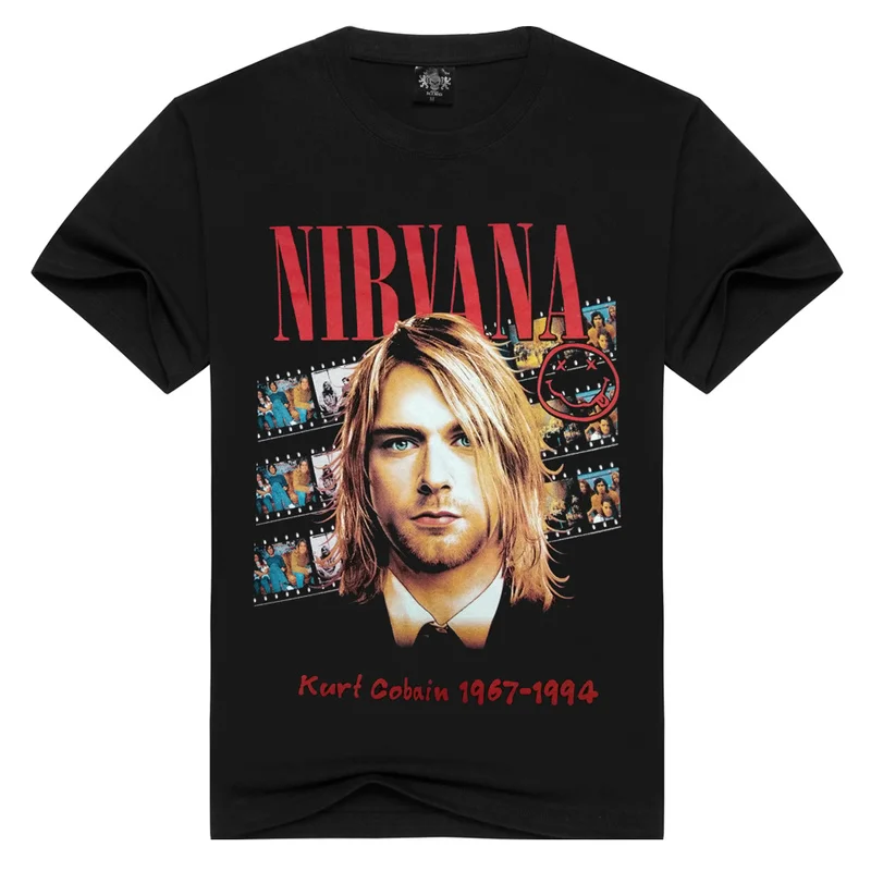 Summer Rock Band Nirvana T-shirt Women Men Nirvana Print T Shirt Female Funny O-neck Short Sleeve Fashion Tshirts Tops Tees 3XL
Summer Rock Band Nirvana T-shirt Women Men Nirvana Print T Shirt Female Funny O-neck Short Sleeve Fashion Tshirts Tops Tees 3XL