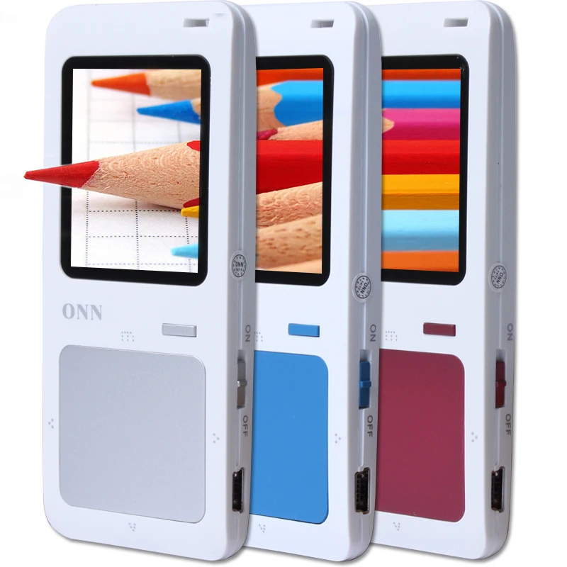 ONN Q7 Профессиональный MP3 плеер 8 ГБ/FM/1.8 "TFT Экран/e-book/диктофон/ MAX 32 ГБ карты памяти