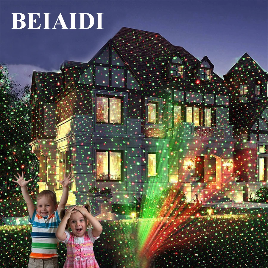 BEIAIDI Red Green Holiday Laser Projector Full Sky Star Christmas Laser Light Outdoor Landscape Garden Party Disco DJ Stage Lamp
BEIAIDI Red Green Holiday Laser Projector Full Sky Star Christmas Laser Light Outdoor Landscape Garden Party Disco DJ Stage Lamp