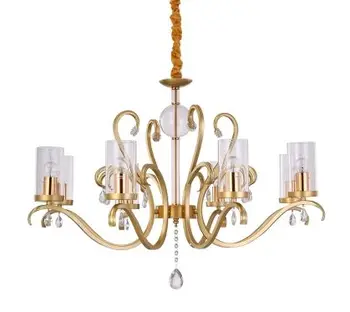 American crystal chandelier modern minimalist living room bedroom dining room lamp French pastoral Jane European crystal lamp
American crystal chandelier modern minimalist living room bedroom dining room lamp French pastoral Jane European crystal lamp