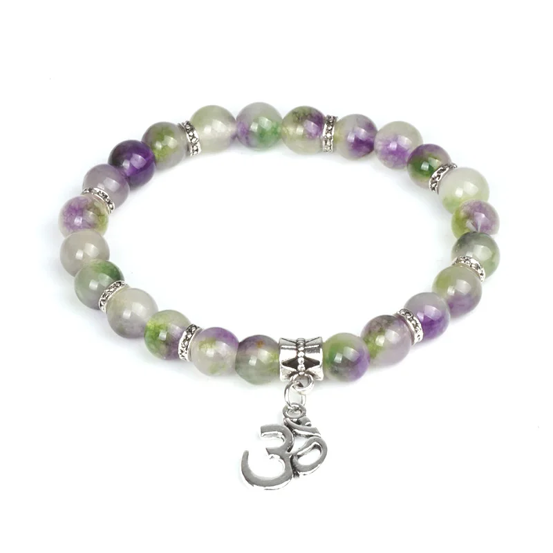 Natural Gemstone Bead Colorful Jasper Bracelet Crystal Stone Charms Bead Quartz 8 mm Jade Stone for Party Jewelry Yoga Bracelet
Natural Gemstone Bead Colorful Jasper Bracelet Crystal Stone Charms Bead Quartz 8 mm Jade Stone for Party Jewelry Yoga Bracelet