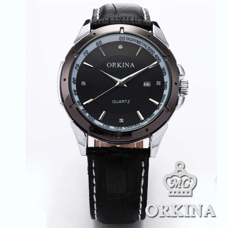 MG. ORKINA Quartz Watch Men Luxury Famous 2016 Wristwatch Male Clock Hours Complete Calendar Wrist Watch Relogio Masculino 
MG. ORKINA Quartz Watch Men Luxury Famous 2016 Wristwatch Male Clock Hours Complete Calendar Wrist Watch Relogio Masculino
